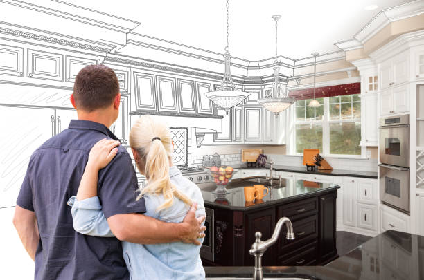 Professional Kitchen Island Installation technician working in Glen Arm, MD